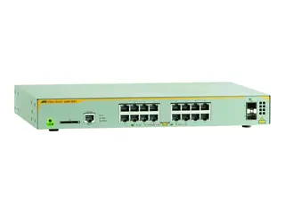 Allied Telesis AT x230-18GT - Switch - L2+ Styrt - 16 x 10/100/1000 + 2 x SFP - stasjonær, rackmonterbar, veggmonterbar