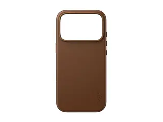 CARE by PanzerGlass Solo - Beskyttende deksel for mobiltelefon MagSafe-samsvar - veganlær - brun - for Apple iPhone 17 Pro, 18 Pro