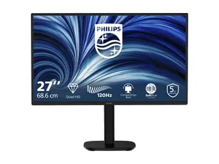 Philips 27B2N3500 - LED-skjerm - 27" - 2560 x 1440 QHD @ 120 Hz IPS - 1500:1 - HDR10 - 2xHDMI, DisplayPort - høyttalere - svart