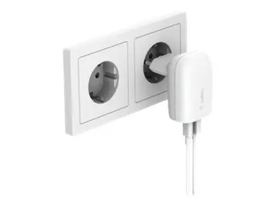 Belkin BoostCharge - Strømadapter 37 watt PD 3.0 2 utgangskontakte...