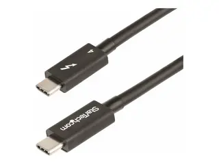 STARTECH.COM 1.6ft/50cm Thunderbolt 4 Cable 40Gbps 100W PD 4K/8K Video Intel-