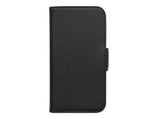 KEY Nordfjord - Lommebok for mobiltelefon kunstl&#230;r - svart - for Apple iPhone 14 Pro Max (6.7 tommer)