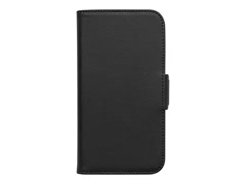 KEY Nordfjord - Lommebok for mobiltelefon kunstl&#230;r - svart - for Apple iPhone 14 Pro Max (6.7 tommer)