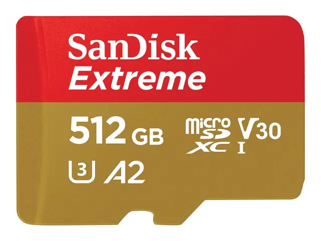 SanDisk Extreme - Flashminnekort (microSDXC til SD-adapter inklude...
