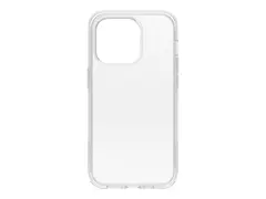 OtterBox Symmetry Series - Baksidedeksel for mobiltelefon antimikrobielt - MagSafe-samsvar - polykarbonat, syntetisk gummi, 50 % resirkulert plast - blank - glatt design - for Apple iPhone 14 Pro