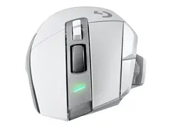 Logitech G G502 X PLUS - Mus - optisk - 11 knapper tr&#229;dl&#248;s - 2.4 GHz - USB Logitech LIGHTSPEED-mottaker - hvit
