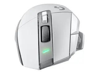Logitech G G502 X PLUS - Mus - optisk - 11 knapper tr&#229;dl&#248;s - 2.4 GHz - USB Logitech LIGHTSPEED-mottaker - hvit