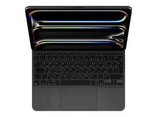 Apple Magic Keyboard - Tastatur og folioveske med styrepute - bakbelysning - Apple Smart connector - QWERTY - Dansk - svart - for 13-inch iPad Pro (M4)