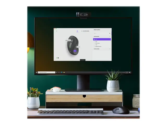 Logitech Signature M650 L LEFT - Mus stor størrelse venstrehendt o...