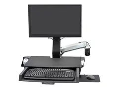 Ergotron StyleView monteringssett - for LCD-skjerm / tastatur / mus / strekkodeskanner polert aluminium