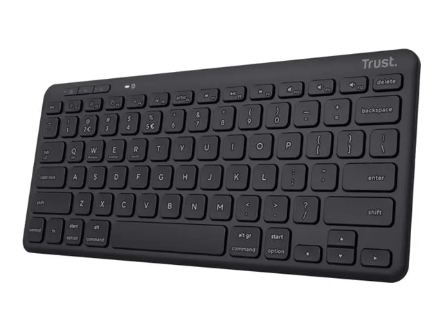 Trust Lyra - Tastatur trådløs 2.4 GHz, Bluetooth 5.0 plastfri emba...