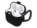 OtterBox - Boksdeksel for ladeboks for t&#229;dl&#248;se &#248;repropper svart krystall - for Apple AirPods 4