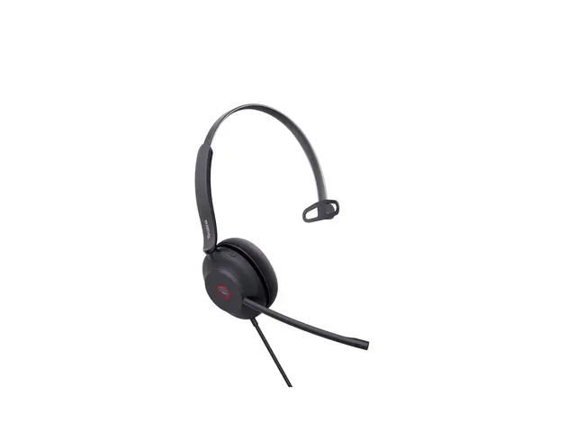 Yealink UH37 Mono - Hodesett on-ear kablet USB lydisolerende svart...
