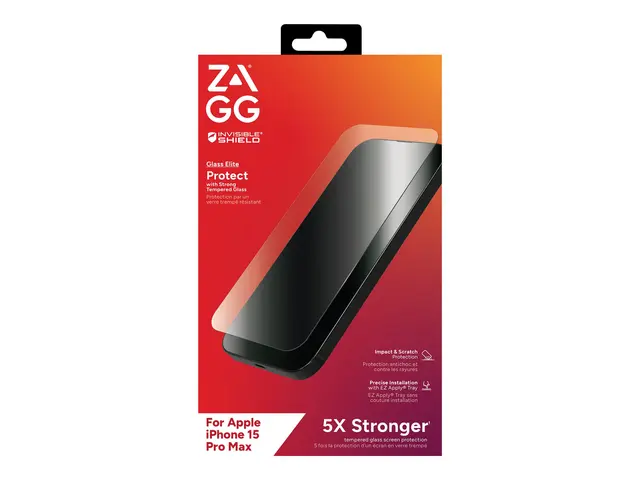 ZAGG InvisibleShield Glass Elite - Skjermbeskyttelse for mobiltele...