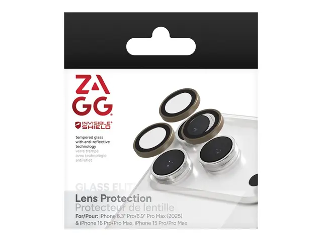 ZAGG InvisibleShield Premium GL - Linsebeskytter for mobiltelefon ...