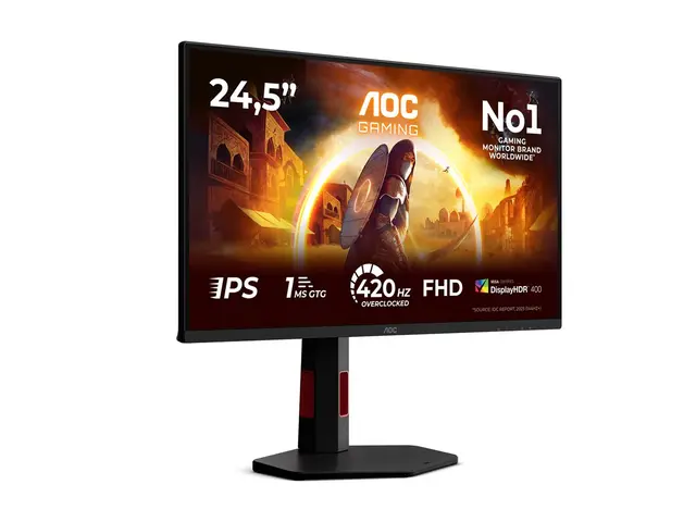 AOC Gaming 25G4KUR - G4 Series LED-skjerm gaming 25" (24.5" synlig...
