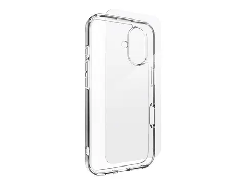Zagg InvisibleShield Glass Elite 360 - Baksidedeksel for mobiltelefon blank - med Skjermbeskytter i herdet glass - for Apple iPhone 16 Plus