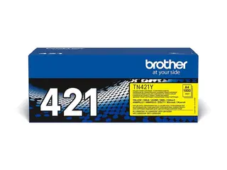 Brother TN421Y - Gul - original tonerpatron - for Brother DCP-L8410, HL-L8260, HL-L8360, MFC-L8690, MFC-L8900