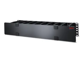 APC Cable Management - Rack-kabelføringssett svart - 2U - TAA-samsvar - for P/N: SCL500RM1U, SMX1500RM2UCNCUS, SMX1500RM2UCUS, SMX2KR2UX145, SMX3KR2UNCX145, SMX750CUS