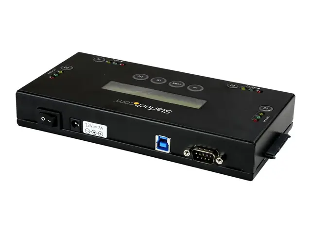 StarTech 4 Bay SSD/HDD Hard Drive Eraser, 2.5" & 3.5" SATA, Hostle...