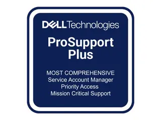 Dell Oppgrader fra 3 År ProSupport til 3 År ProSupport Plus 4H Utvidet serviceavtale - deler og arbeid (for servere) - 3 år - på stedet - 24x7 - responstid: 4 t - for PowerEdge R470
