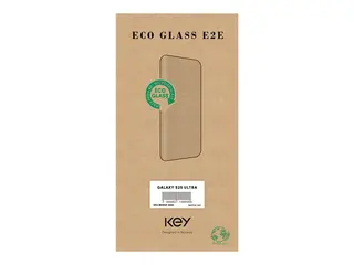 Key Eco - Skjermbeskyttelse for mobiltelefon kant-til-kant - glass - for Samsung Galaxy S25 Ultra