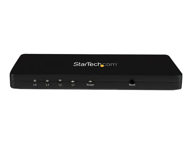 StarTech.com 4K HDMI Splitter - 4k 30Hz - 4 Port - Aluminum - Back...