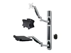 STARTECH WALL MOUNT WORKSTATION - WITH DESKTOP PC WALL MOUNT-BRACKET