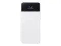 Samsung S View EF-EA336 - Lommebok for mobiltelefon hvit - for Galaxy A33 5G