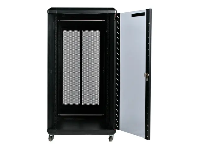 StarTech.com 22U Server Rack Cabinet with secure locking door - 4 ...