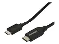StarTech USB C to Micro USB Cable 2m 6ft USB-C to Micro USB Charge Cable - USB 2.0 Type C to Micro B - Thunderbolt 3 Compatible (USB2CUB2M) - USB-kabel - USB-C (hann) til Micro-USB type B (hann) - USB 2.0 - 2 m - svart