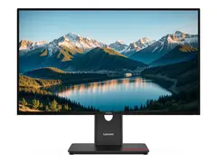 Lenovo ThinkVision T27Q-40 - LED-skjerm - 27&quot; 2560 x 1440 QHD @ 120 Hz - IPS - 350 cd/m&#178; - 1500:1 - DisplayHDR 10 - 4 ms - HDMI, DisplayPort - eklipsesvart