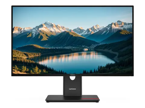 Lenovo ThinkVision T27Q-40 - LED-skjerm - 27" 2560 x 1440 QHD @ 120 Hz - IPS - 350 cd/m² - 1500:1 - DisplayHDR 10 - 4 ms - HDMI, DisplayPort - eklipsesvart
