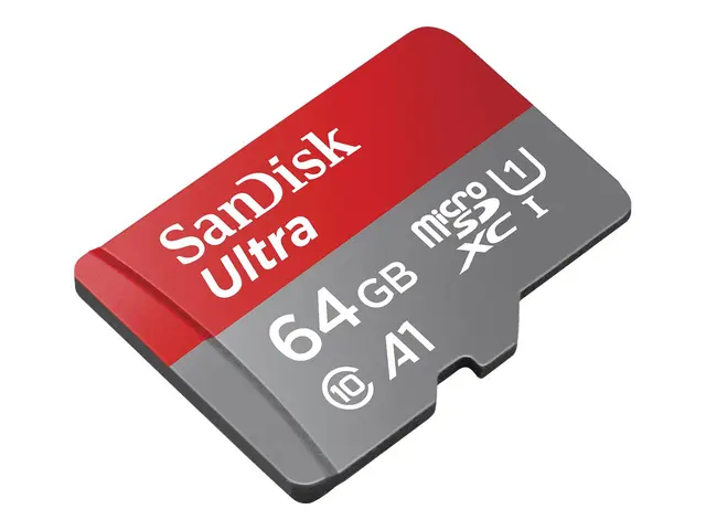 SanDisk Ultra - Flashminnekort (microSDXC til SD-adapter inkludert...