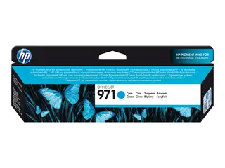 HP 971 - Cyan - original - blekkpatron for Officejet Pro X451dn, X451dw, X476dn MFP, X476dw MFP, X551dw, X576dw MFP
