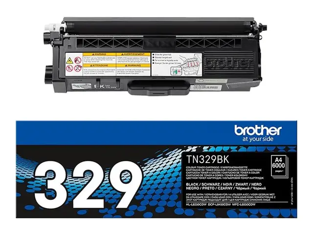 Brother TN329BK - Svart original tonerpatron for DCP-L8450CDW, MFC...