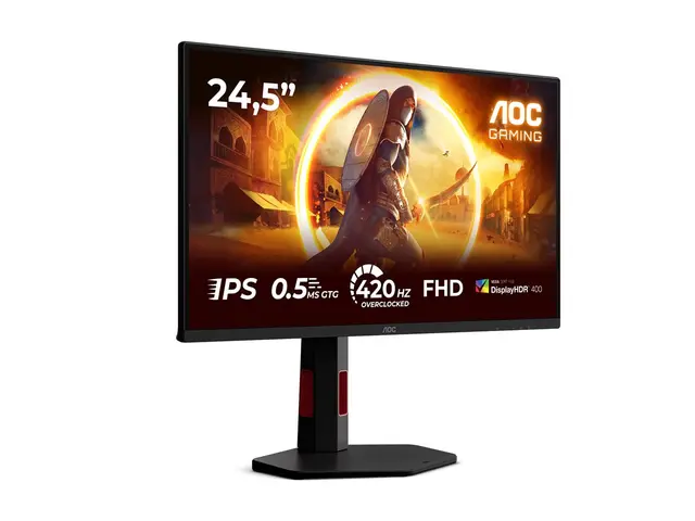 AOC Gaming 25G4KUR - G4 Series LED-skjerm gaming 25" (24.5" synlig...