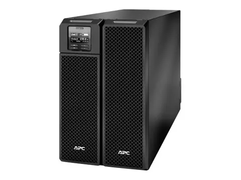 APC Smart-UPS SRT 8000VA - UPS (rackmonterbar/ekstern) AC 230 V - 8000 watt - 8000 VA - Ethernet 10/100, USB - utgangskontakter: 14 - 6U - svart