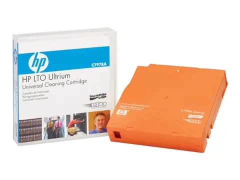 HPE Ultrium Universal Cleaning Cartridge LTO Ultrium - oransje - for HPE T950, T950 3, T950 6; StoreEver MSL2024, MSL3040, MSL4048, MSL6480; SureStore Ultrium