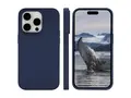 dbramante1928 Monaco - Baksidedeksel for mobiltelefon MagSafe-samsvar - plastikk, silikon - asurblå - for Apple iPhone 15 Pro Max