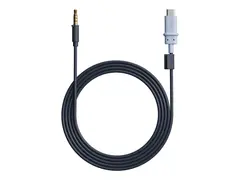 Logitech - USB-C til hodetelefons-jakkadapter 3,5 mm telefonjakk hann til USB-C hann - 1.3 m