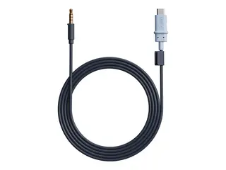 Logitech - USB-C til hodetelefons-jakkadapter 3,5 mm telefonjakk hann til USB-C hann - 1.3 m
