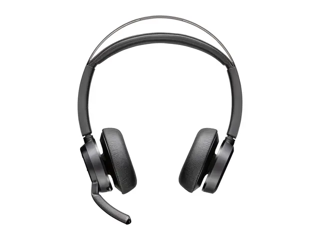 HP Poly Voyager Focus 2 - Hodesett on-ear Bluetooth trådløs aktiv ...