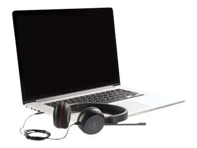 Jabra Evolve 30 II MS stereo - Hodesett - on-ear - kablet - USB, 3...