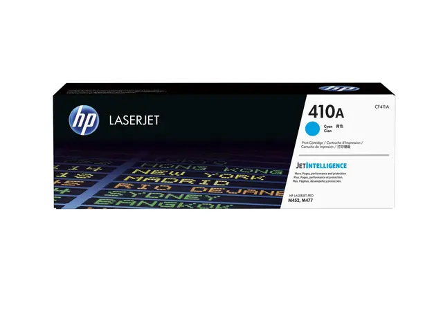 HP 410A - Cyan - original - LaserJet - tonerpatron (CF411A) - for ...