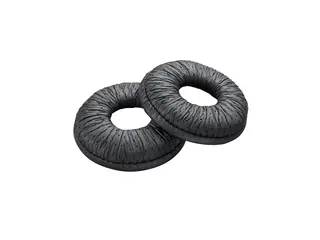 HP Poly - Ørepute for trådløs hodemikrotelefon kunstlær - svart (en pakke 2)