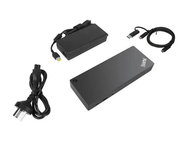 Lenovo ThinkPad Hybrid USB-C with USB-A Dock - dokkingstasjon 2 x ...