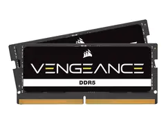 CORSAIR Vengeance - DDR5 - sett 32 GB: 2 x 16 GB - SO DIMM 262-pin - 5200 MHz / PC5-41600 - CL44 - 1.1 V