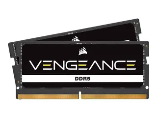 CORSAIR Vengeance - DDR5 - sett 32 GB: 2 x 16 GB - SO DIMM 262-pin - 5200 MHz / PC5-41600 - CL44 - 1.1 V