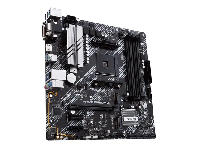 ASUS PRIME B550M-A - Hovedkort micro ATX Socket AM4 AMD B550 Chips...